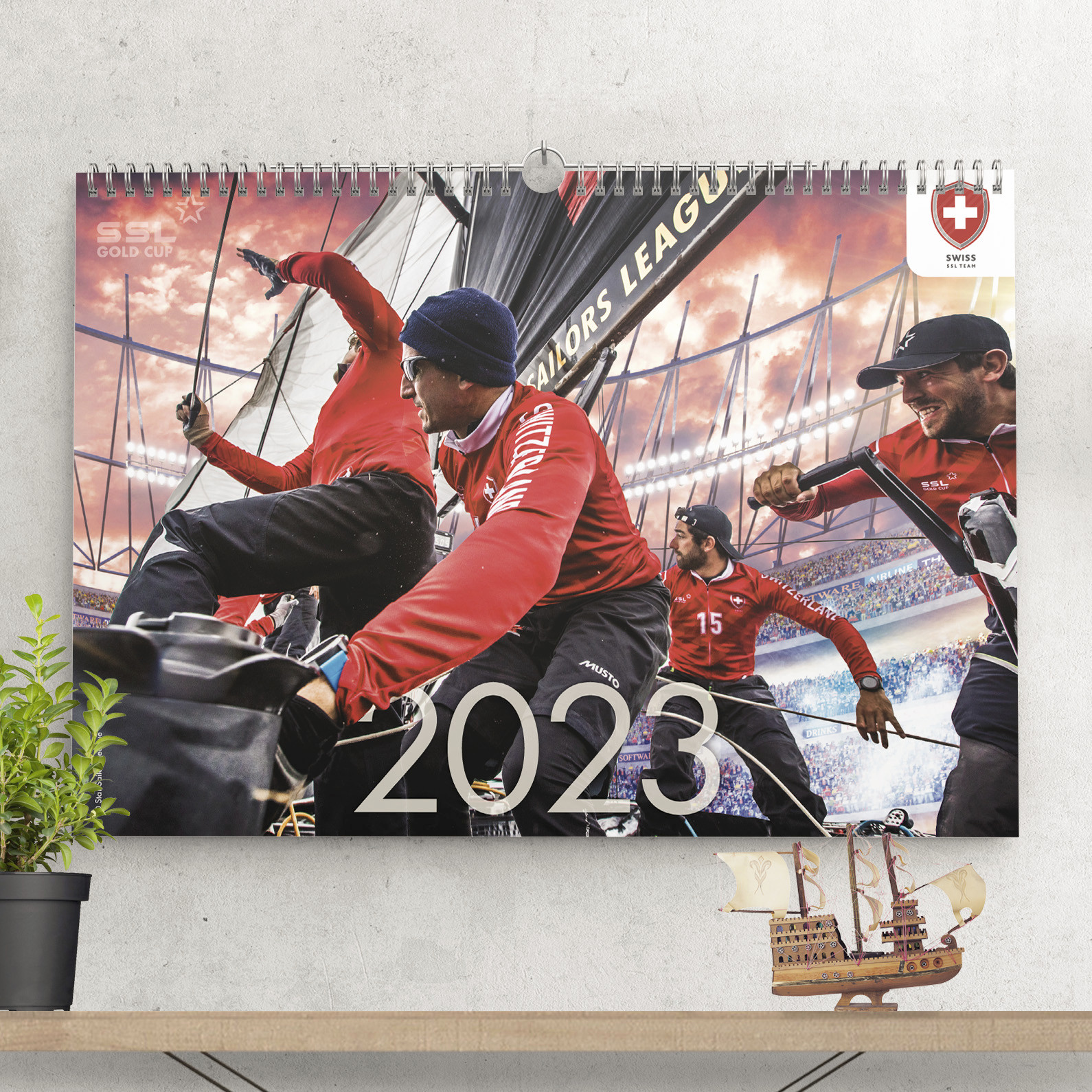 Mark the New Year with an SSL Team Switzerland Calendar!